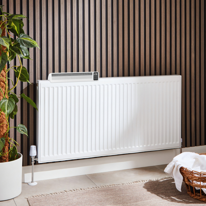 Radiatorventilator m/genopladeligt batteri - Grad